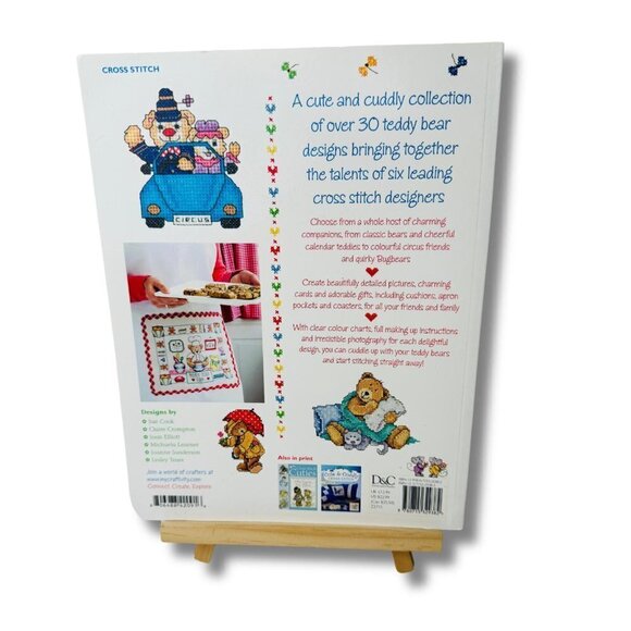 Teddy Bears in Cross Stitch Over 30 Adorable Designs Charts Patterns Book - Picture 2 of 7